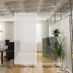 Sand Blasted Glass Acid Etched Glass, frosted glass, fingerprint free opaque white translucent