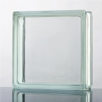 Clear glass block